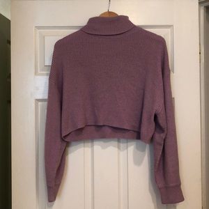 H&M - Lavender Turtle-Neck Sweater - Size M